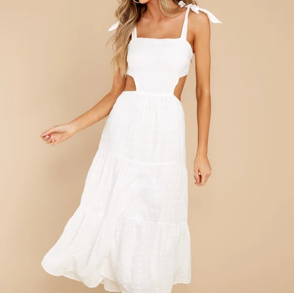 Minkpink White Maxi Dress - Picture 2 of 7